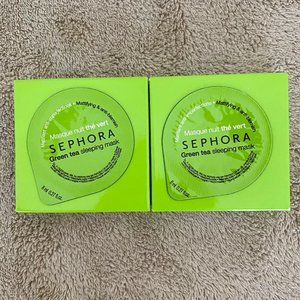 Set of 2 Sephora Green Tea Sleeping Mask